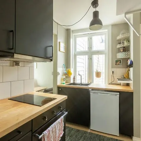 Dinbnb I Historical Cobblestone Street 卑爾根