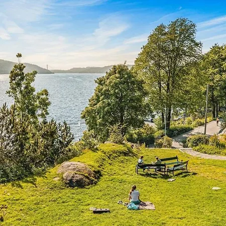 Apartmán Dinbnb I Historical Cobblestone Street Bergen